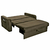 Sofá-cama 140cm com Baú Daiane Veludo - Matrix - loja online