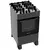 Fogão 4 Bocas Mônaco Top Glass Atlas Automático Bivolt - Preto