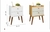 Mesa de cabeceira AROMA - comprar online