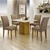 Conjunto Sala de Jantar Mesa com 4 Cadeiras