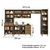 Cozinha Compacta 7 Peças 13 Portas 8 Gavetas PARIS - comprar online