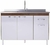 Balcão para Pia 120cm 3 Portas 1 Gaveta - comprar online
