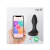 Plug Anal com 10 Modos de Vibração e Aplicativo - Secret Xshop - Sex Shop Fortaleza