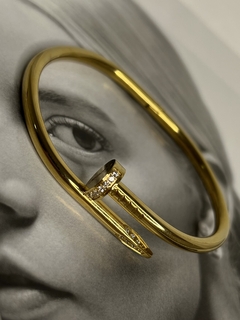 Bracelete Prego cravejado - Petit Palais Jewelry