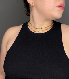 Colar elos grumet Golden coast - Petit Palais Jewelry