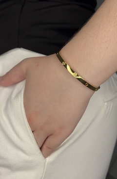 Bracelete love liso - Petit Palais Jewelry