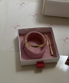 Bracelete love liso na internet