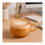 Tazas doble vidrio 250ml - con Manija transparente - Ambar en internet