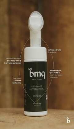 Espuma facial Pepino Premium BMQ 150ml - comprar online