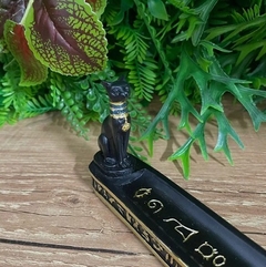 Incensário Gata Bastet resina premium - comprar online