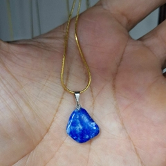 Pingente Lapis Lazuli minimalista