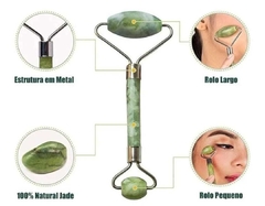 Massageador facial de Pedra de Jade