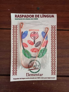 Raspador de Língua em Cobre Elementar