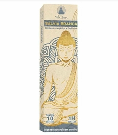 Incenso Sálvia branca 10 varetas Vila Zen - comprar online
