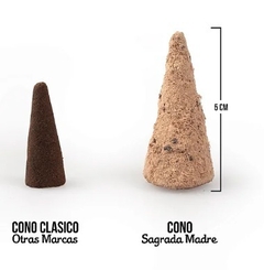 Incenso Conos Lavanda & flores violetas 8 cones Sagrada madre - comprar online