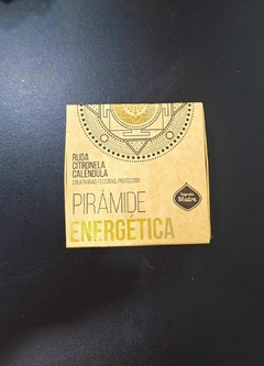 Incenso defumador Pirâmide energética Arruda citronela e calendula Sagrada madre