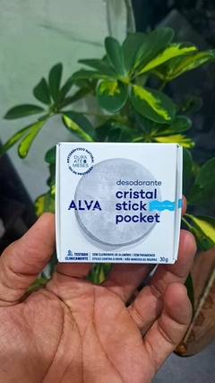 Desodorante Alva 30G pocket redondo