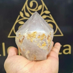 Ponta de Cristal natural Gerador - Sextavado 500-750G