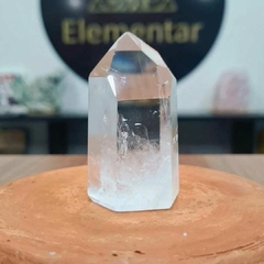 Ponta cristal gerador transparente 130G 7cm