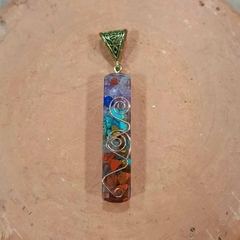 Pingente Orgonite com detalhes - comprar online