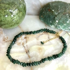 Choker Quartzo verde premium