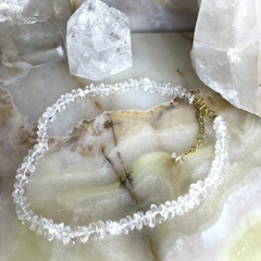 Choker Quartzo Cristal premium