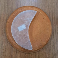 Lua em Selenita branca 10cm - comprar online