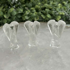 Anjo de cristal de quartzo 7cm - Elementar