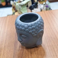 Buda cabeça em cerâmica vaso 8cm - loja online