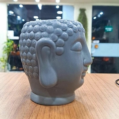 Buda cabeça em cerâmica vaso 12cm - comprar online
