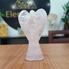 Anjo de cristal de quartzo 7cm