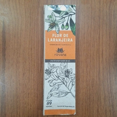 Incenso Flor de laranjeira 9 varetas nirvana