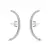Brinco Ear Hook Cravejado na internet