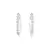Brinco Meia Argola Cravejada - comprar online