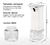 Dispenser Sabonete Liquido Espuma Sensor Automático - GmStors
