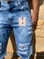 Bermudas Masculinas Jeans Destroyed Estilo Moda Homem - comprar online