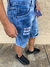 Bermudas Masculinas Jeans Destroyed Estilo Moda Homem na internet
