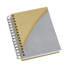 Agenda Diária Metalizada Percalux 344 paginas Personalizada - bambrindes