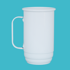Caneca de Alumínio Colorida 750 ml - Personalizada - loja online