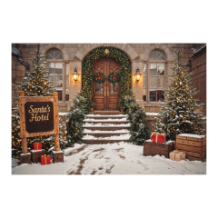 Fundo Fotográfico Natalino Grande 2,5x3m e 3x3m – Cenário Profissional de Natal - comprar online