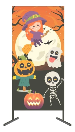 Painel Casadinho Lateral + Capas Cilindro Halloween Mod2 na internet