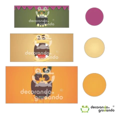 Painel Casadinho Lateral + Capas Cilindro Halloween Mod4 - loja online