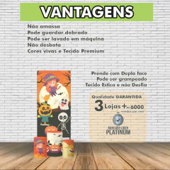 Imagem do Painel Casadinho Lateral + Capas Cilindro Halloween Mod2