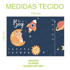 Kit Cenário Mesversário em Tecido com Moldura Mdf Colorido Mês a Mês na internet