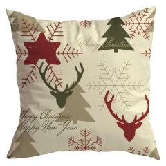 Kit Capas de Almofadas Natal Cervo – cod192 - decorandoegrudando.com.br