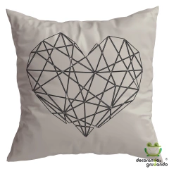 Imagem do Kit 4 Capas De Almofadas Decorativas Quarto Sala Panda Love