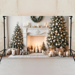 Fundo Fotográfico Natalino Grande 2,5x3m e 3x3m – Cenário Profissional de Natal na internet