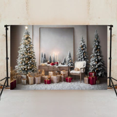 Fundo Fotográfico Natal - Estúdio e Ensaio Infantil e Familiar Tecido - loja online