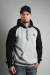 MOLETOM VENA RAGLAN CINZA MESCLA E PRETO - comprar online