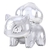 Figura Pokemon Celebration Bulbassauro Prateado Sunny 2669
